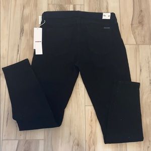 NWT Hudson krista crop black jean
